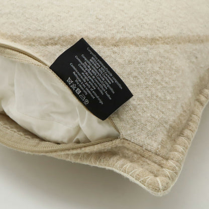 Chanel CC Logo Wool Cashmere Double Face Cushion