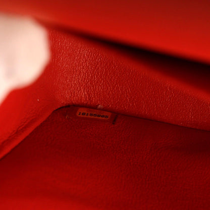 Chanel Salmon Brushed Caviar Jumbo Classic Double Flap Bag