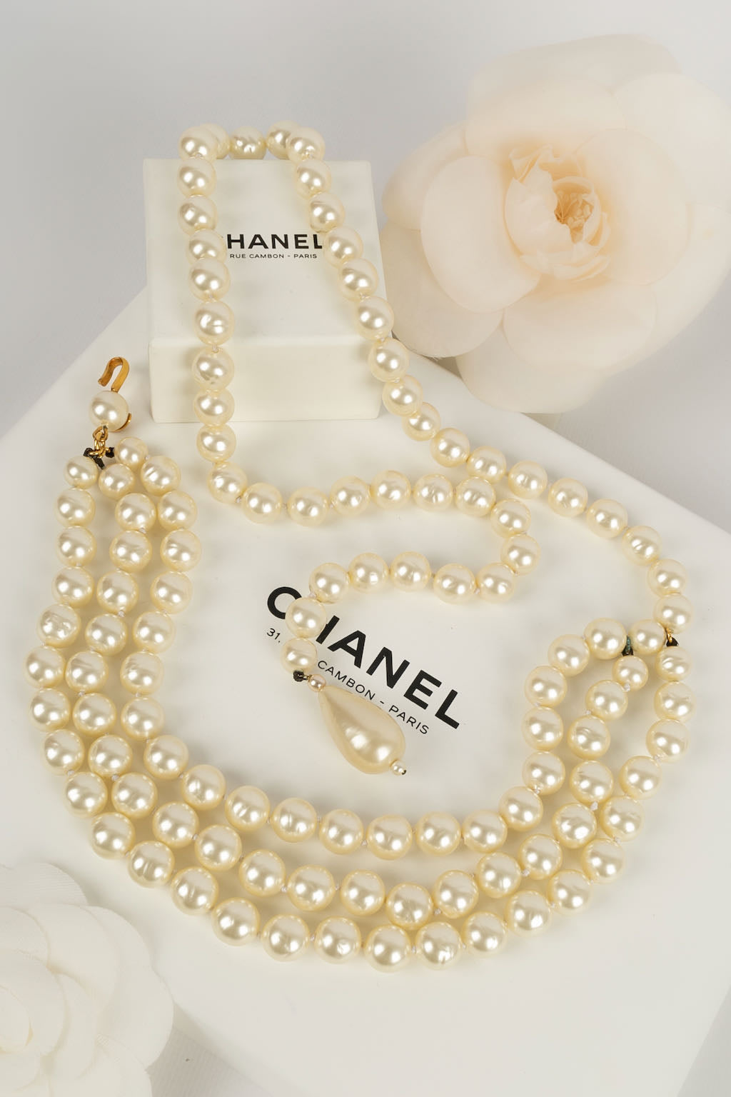 Ceinture de perles nacres Chanel 1993
