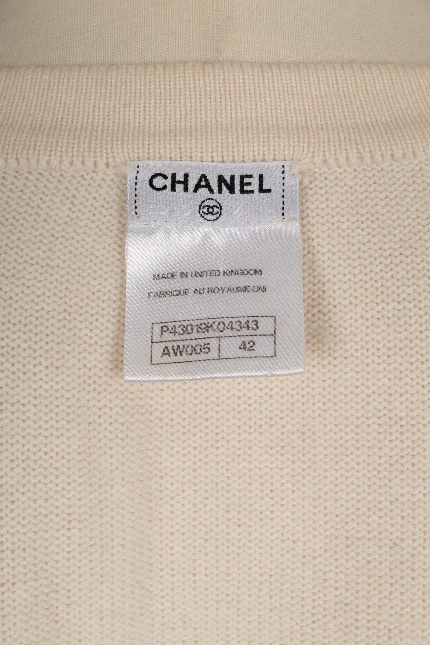 Gilet en cachemire Chanel