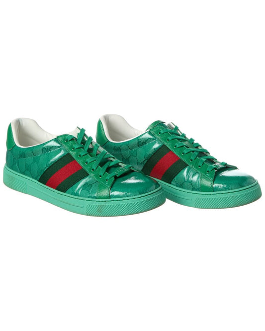 Gucci Ace Gg Crystal Canvas Sneaker
