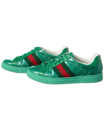 Gucci Ace Gg Crystal Canvas Sneaker