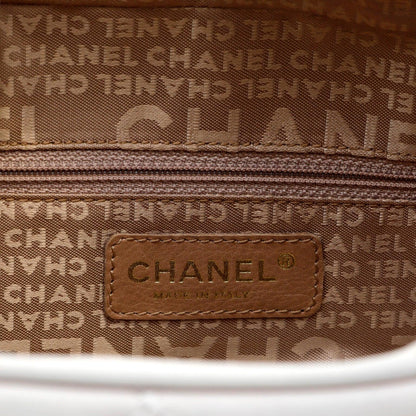 Chanel Light Pink Brushed Caviar Mini Tote with Tassel