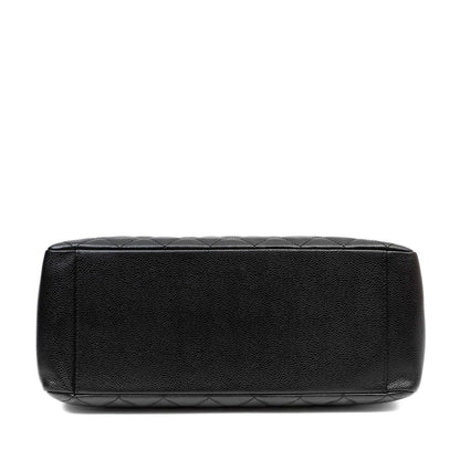 Chanel Black Caviar Grand Shopping Tote GST