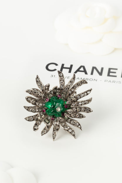 Broche Gripoix pour Chanel
