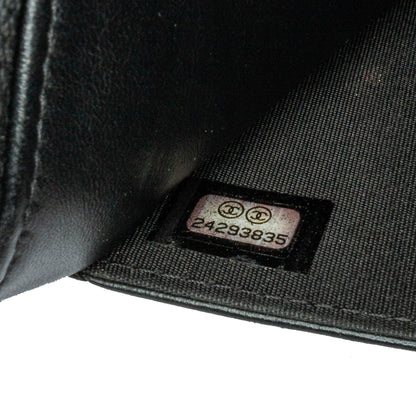 Chanel Sac CC Bicolor Quilted Lambskin Wallet On Chain