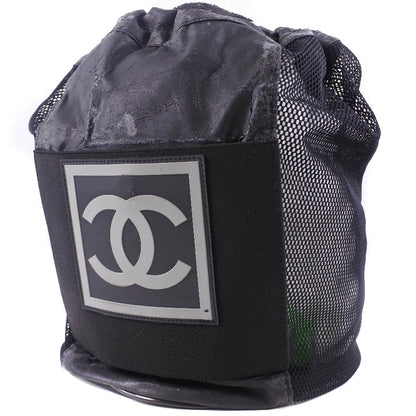 Chanel Sports Line Shoulder Bag Canvas Shoulder Bag in Fair Condition
