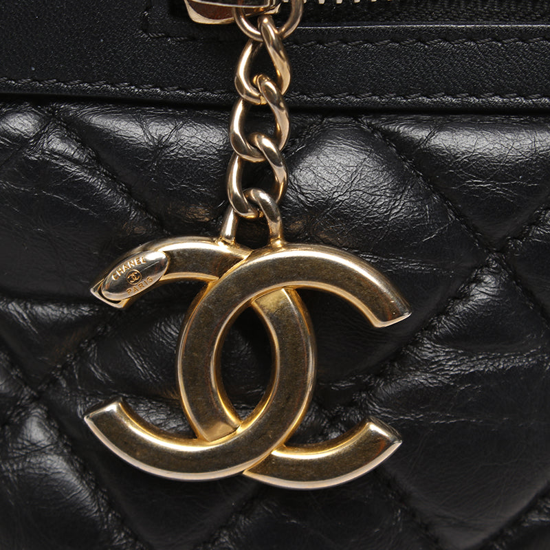 Chanel Tweed and Lambskin Tote Bag Leather Tote Bag in New Condition