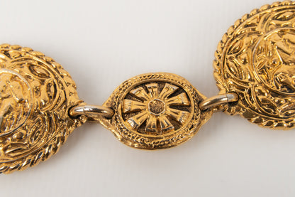 Collier dor Chanel 1980s