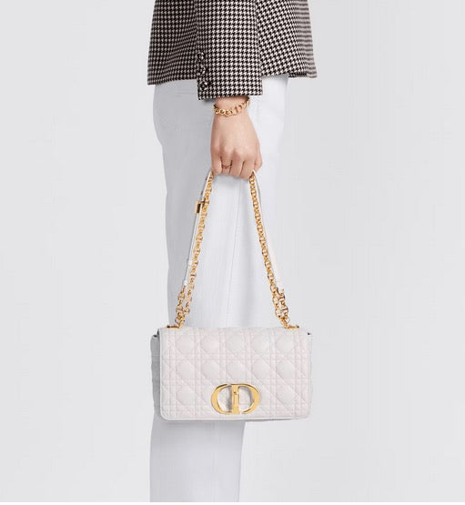 DR346 Medium Dior Caro Bag  / HIGHEST QUALITY VERSION / 10 x 6 x 3 inches