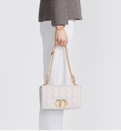 DR346 Medium Dior Caro Bag  / HIGHEST QUALITY VERSION / 10 x 6 x 3 inches