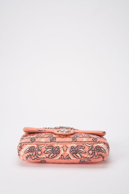 Chanel Bandana Paisley Print Cotton Flap Bag