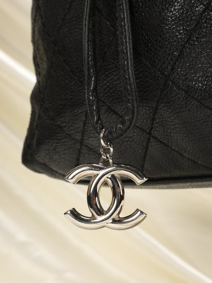 Chanel Caviar Quilted Bucket Bag