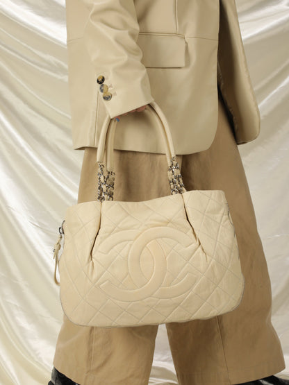 Chanel Timeless Caviar Quilted Tote
