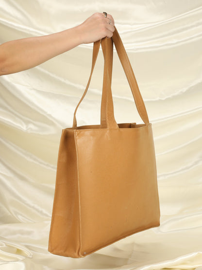 Chanel Caviar Nude Tote