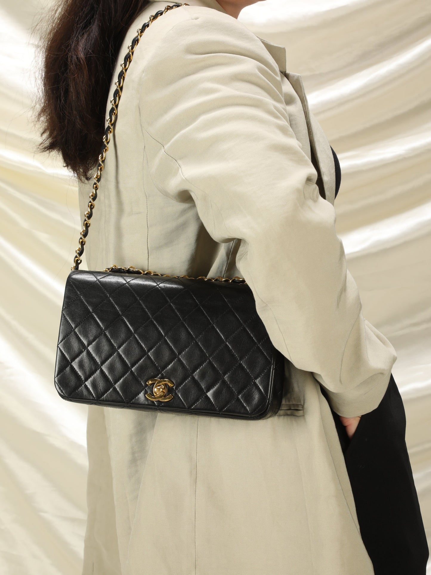 Chanel Medium Turnlock Full Flap