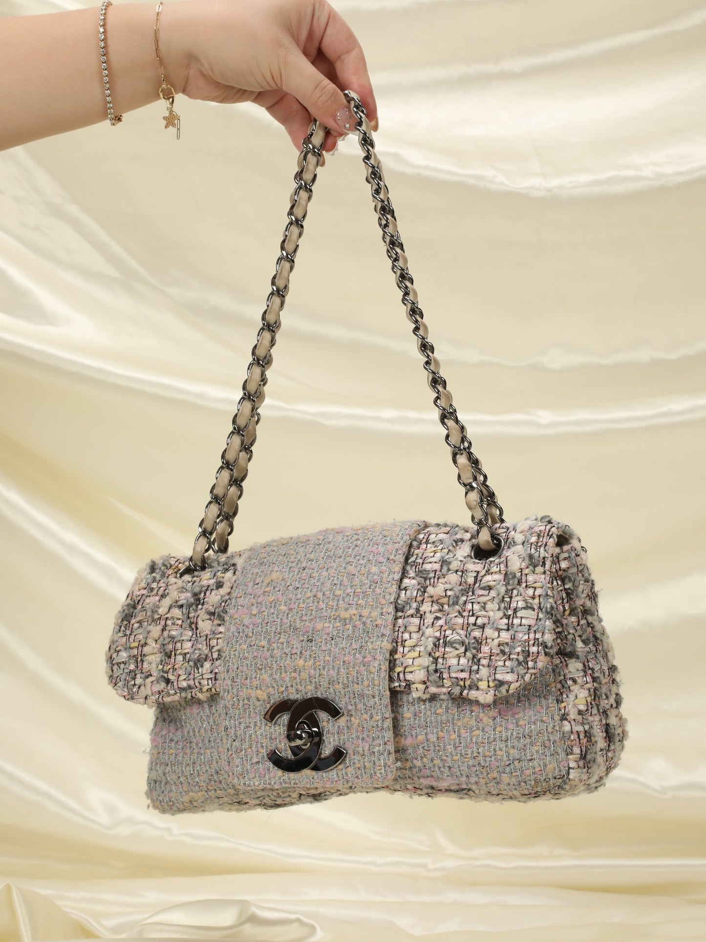 Chanel Tweed Fantasy Flap Bag