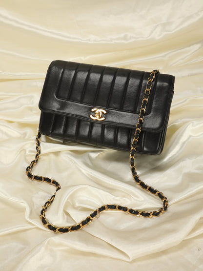 Chanel Vertical Lambskin Medium Flap