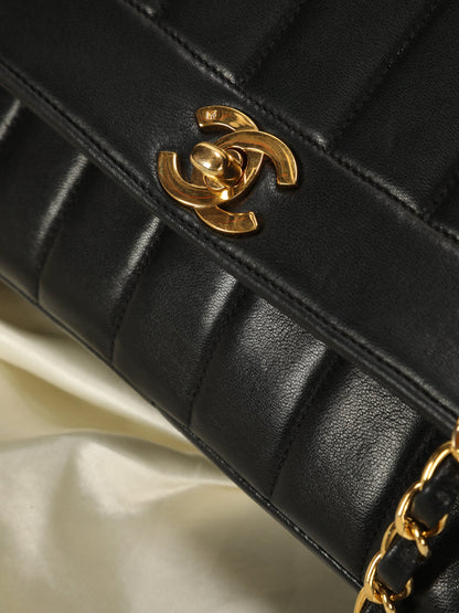 Chanel Vertical Lambskin Medium Flap