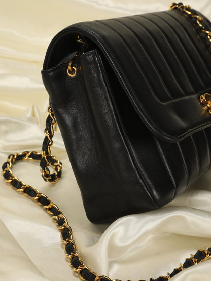 Chanel Vertical Lambskin Medium Flap
