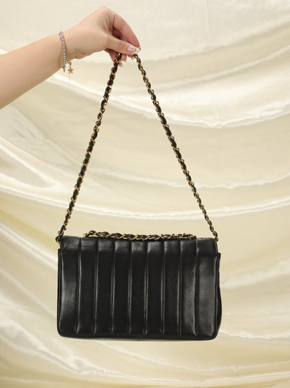 Chanel Vertical Lambskin Medium Flap