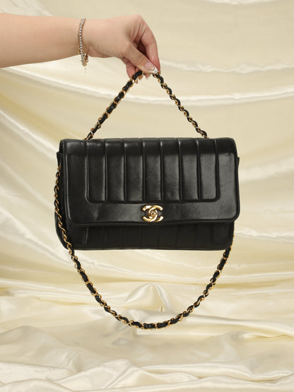 Chanel Vertical Lambskin Medium Flap