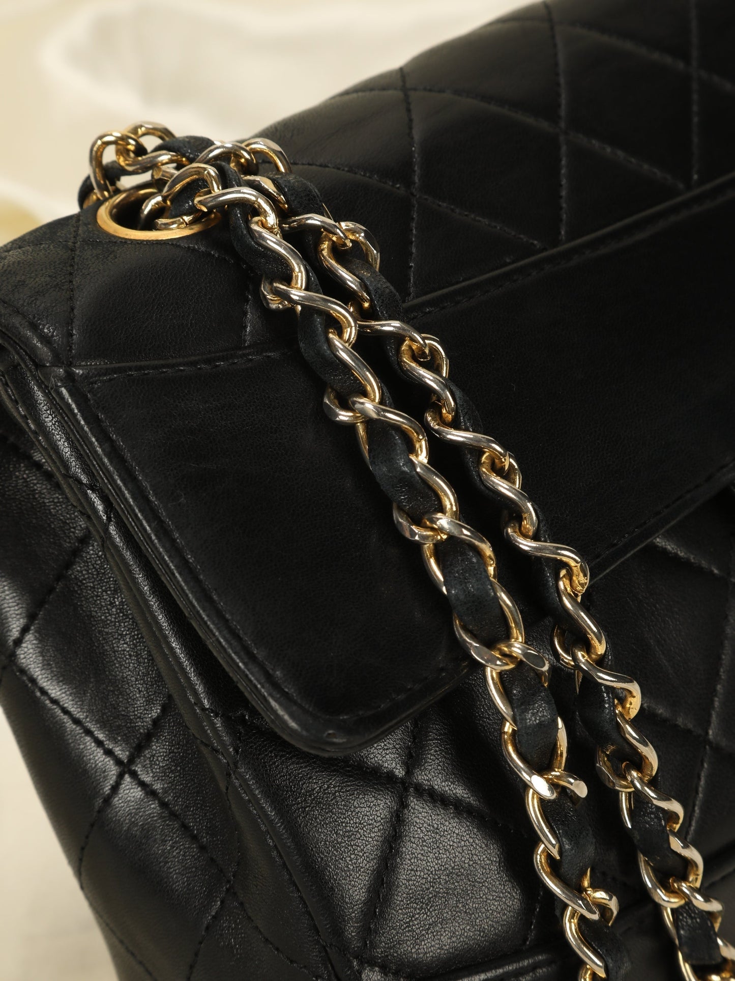 Chanel Small Quilted Lambskin Bag