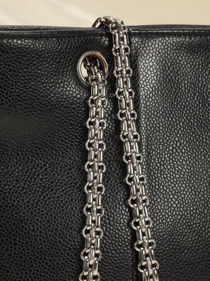 Chanel Caviar Chain Tote