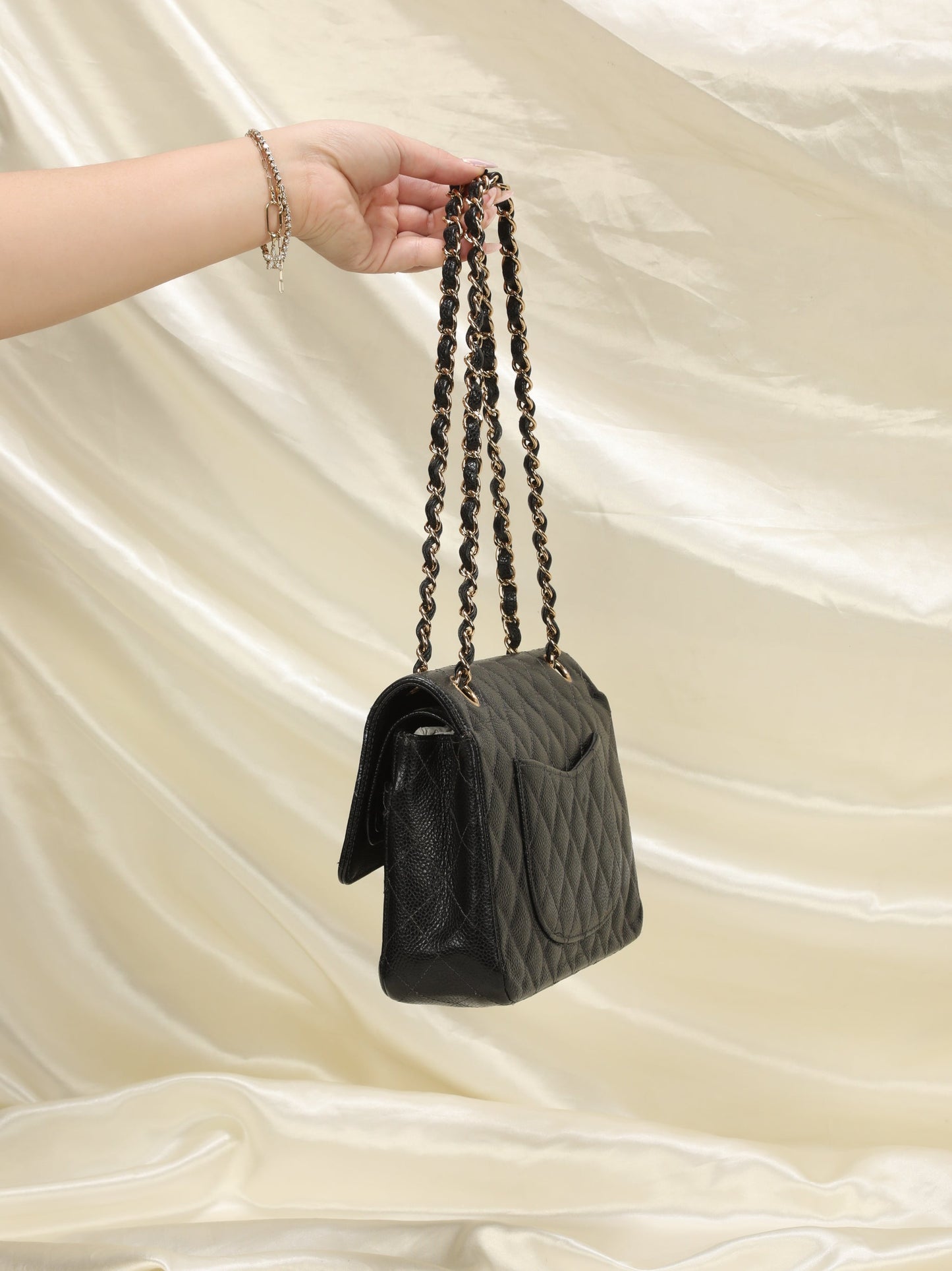 Chanel Caviar Medium Double Flap