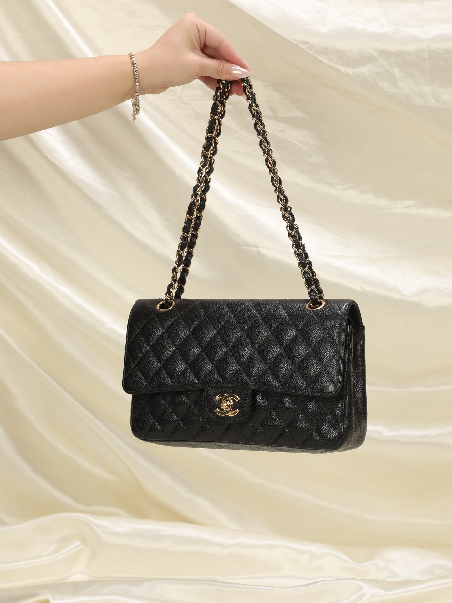 Chanel Caviar Medium Double Flap