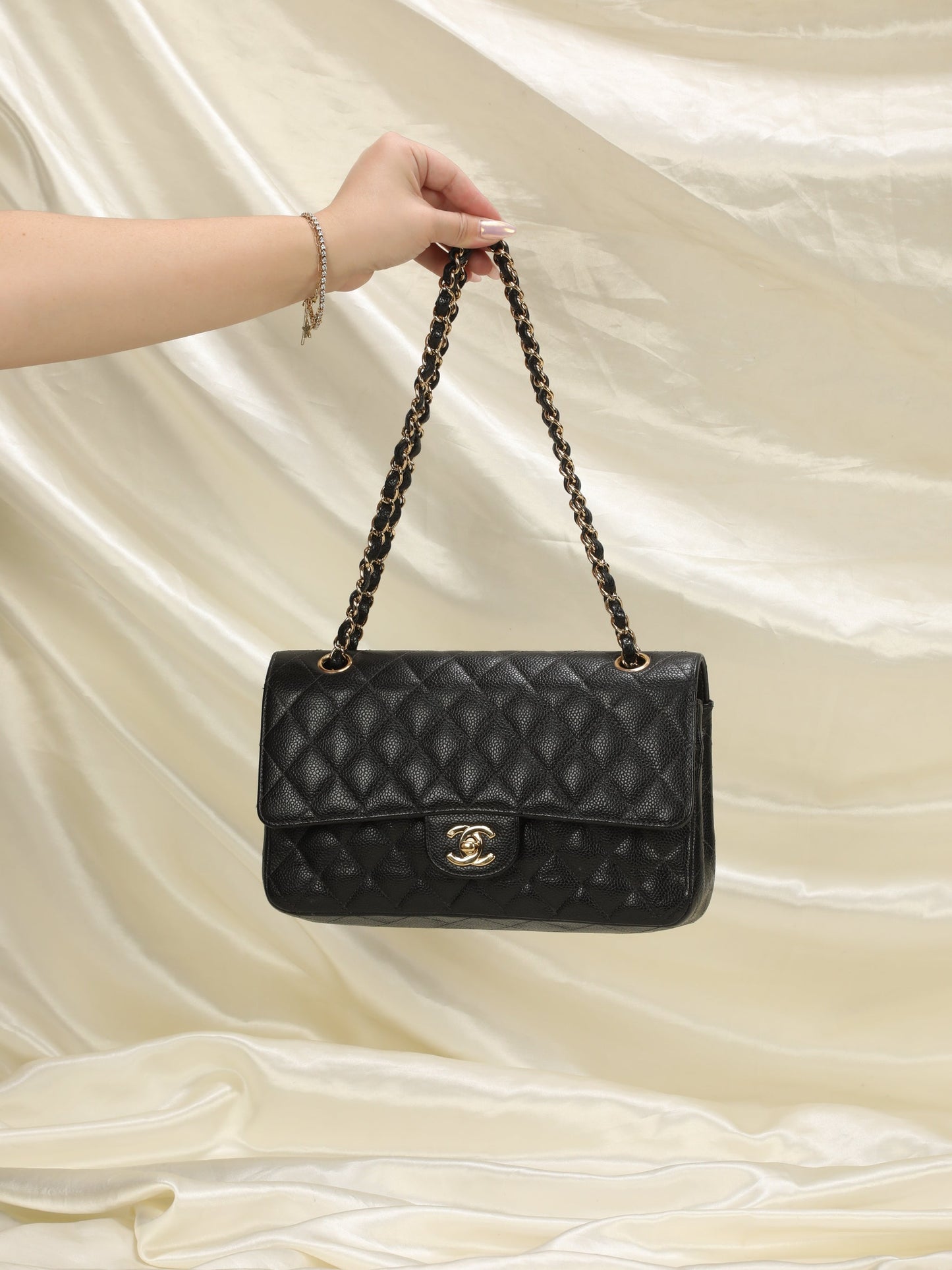 Chanel Caviar Medium Double Flap