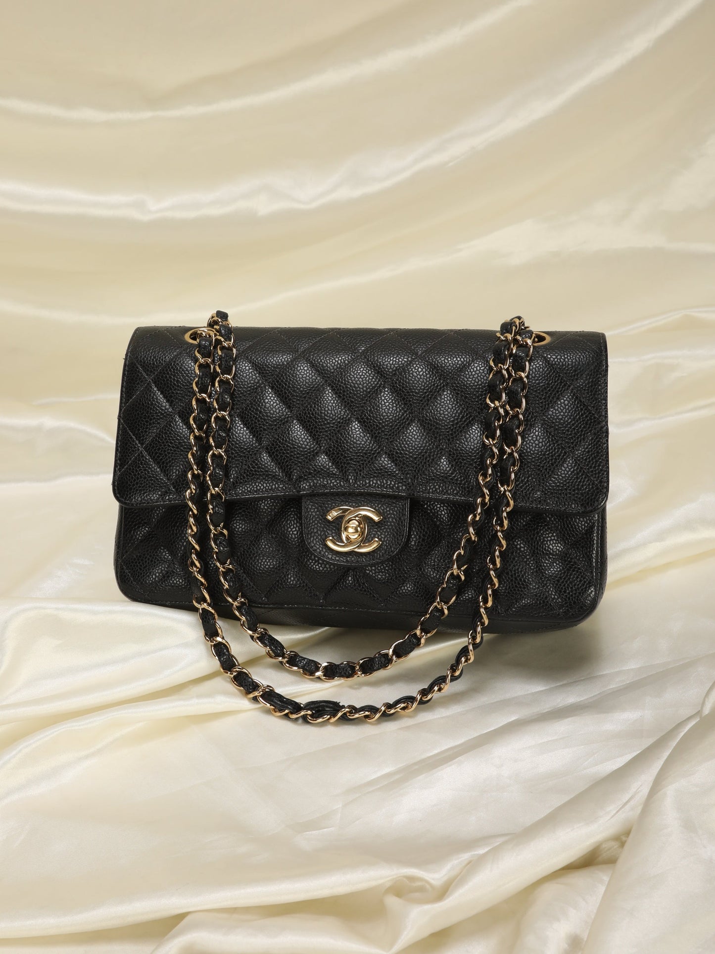 Chanel Caviar Medium Double Flap