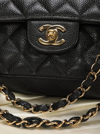 Chanel Caviar Medium Double Flap