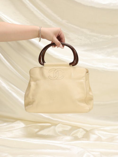 Chanel Caviar Acrylic Tote