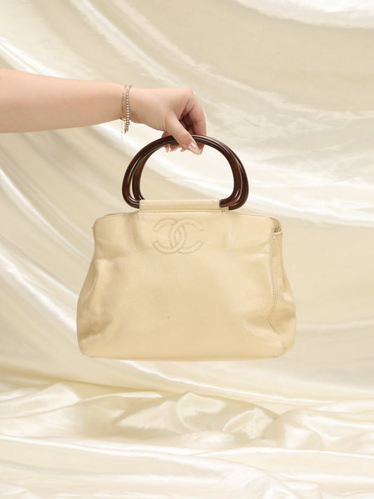 Chanel Caviar Acrylic Tote