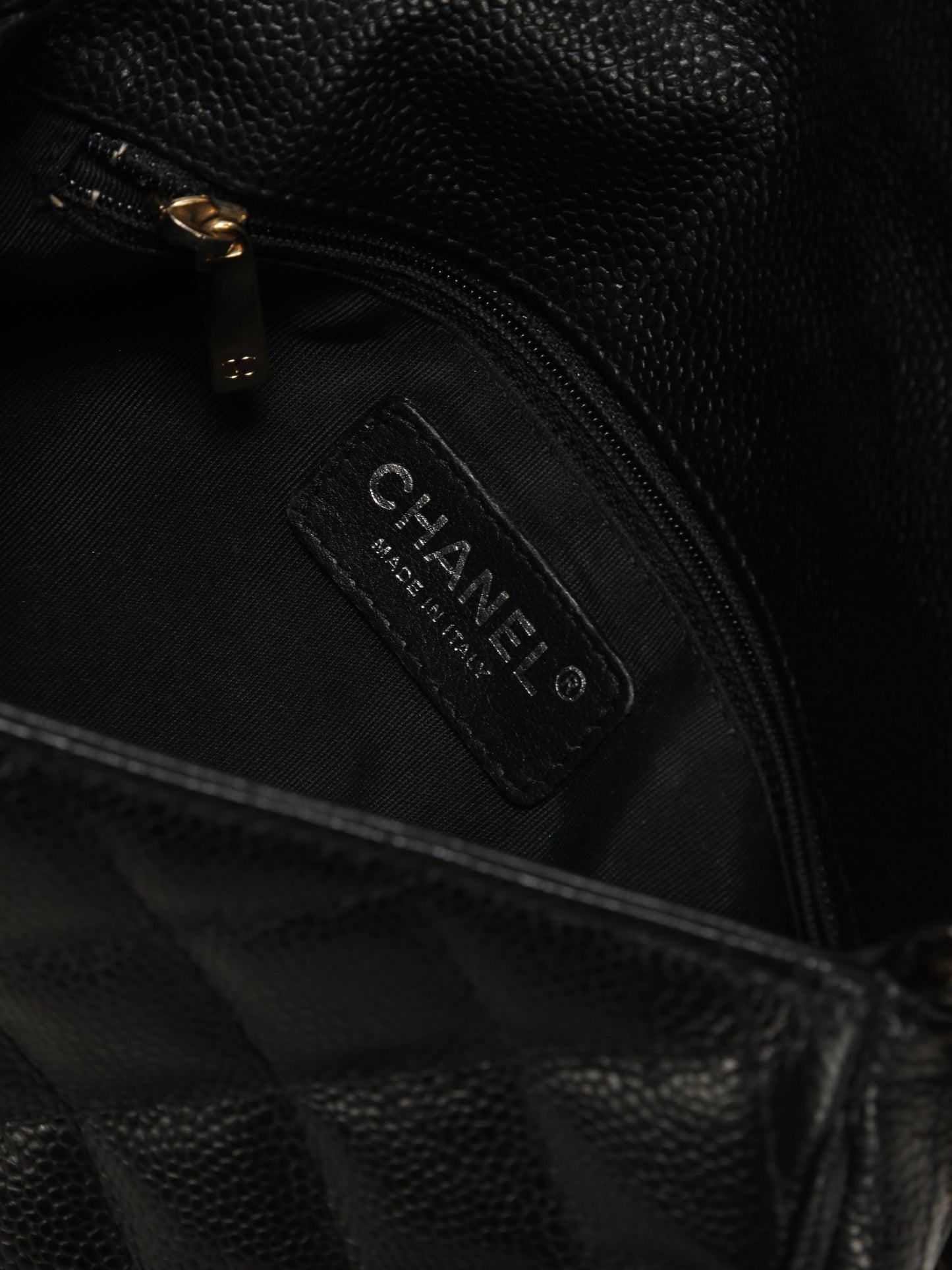 Extremely Rare Chanel Caviar Shoulder Bag