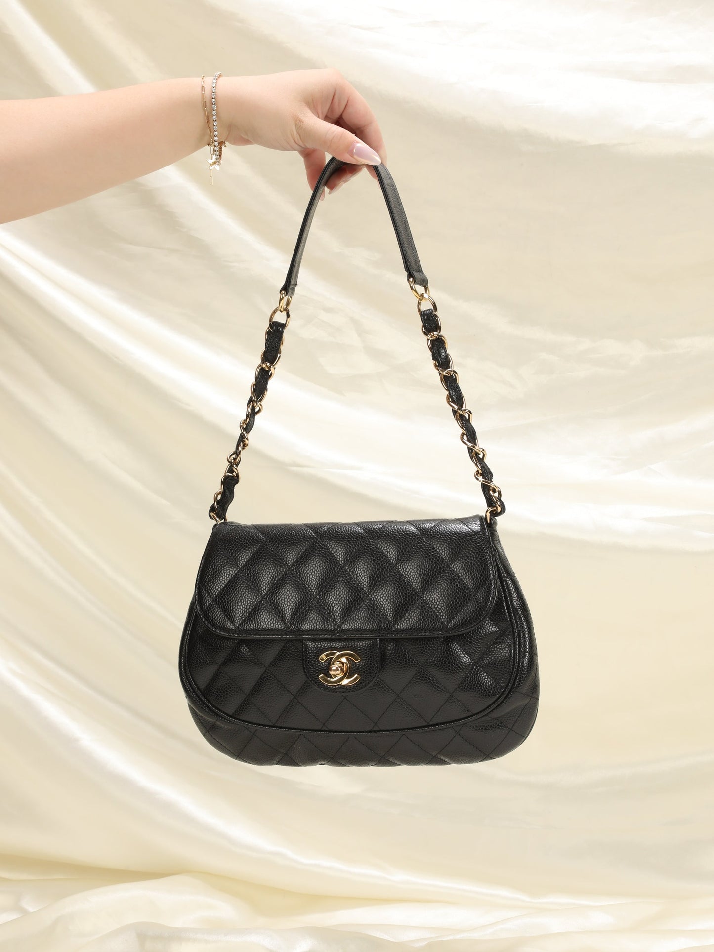 Extremely Rare Chanel Caviar Shoulder Bag