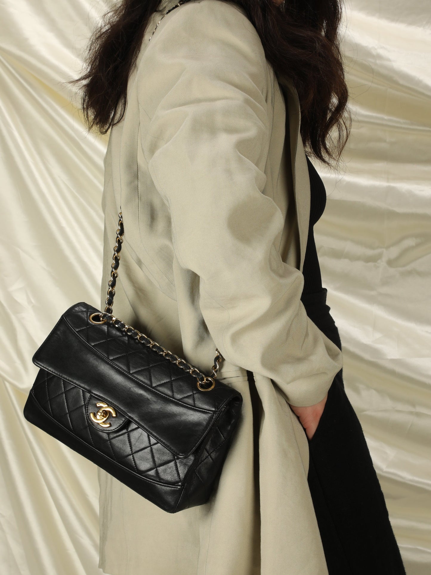 Chanel Small Quilted Lambskin Bag