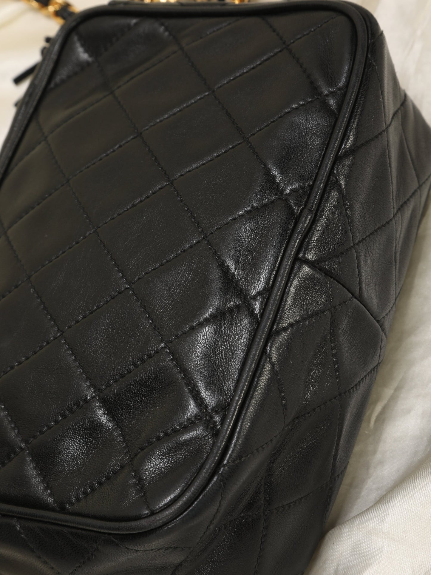 Chanel Timeless Lambskin Camera Bag