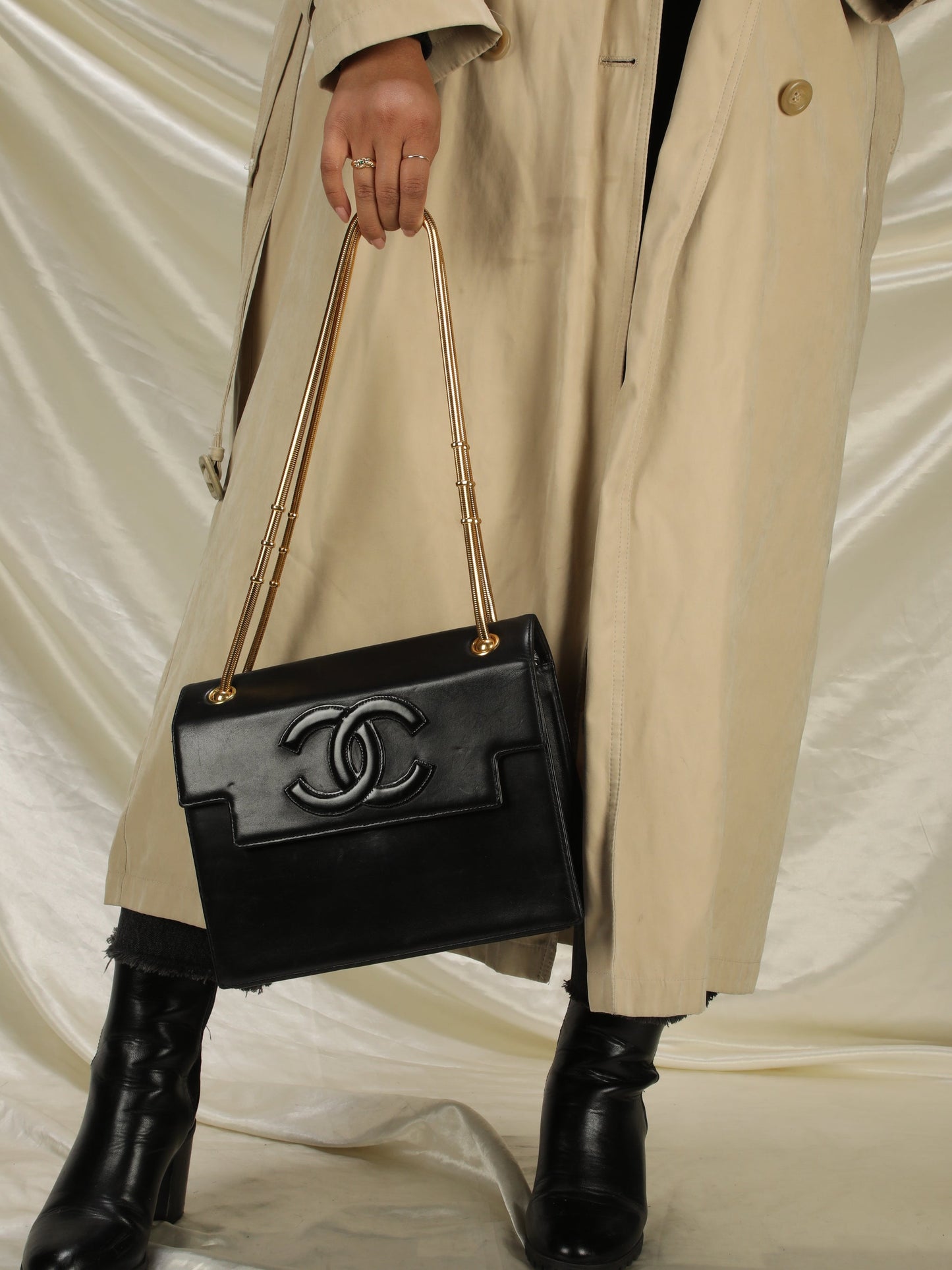 Chanel Timeless Chain Half Flap