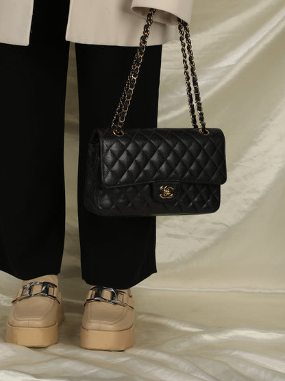 Chanel Caviar Medium Double Flap