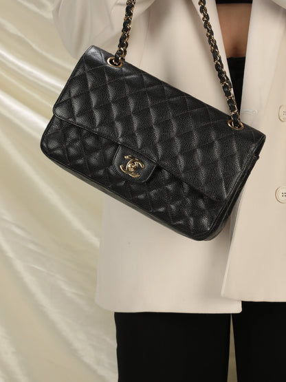 Chanel Caviar Medium Double Flap