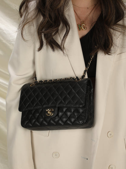 Chanel Caviar Medium Double Flap