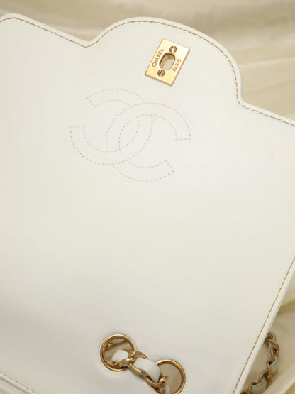 Chanel Tweed Square Flap Bag