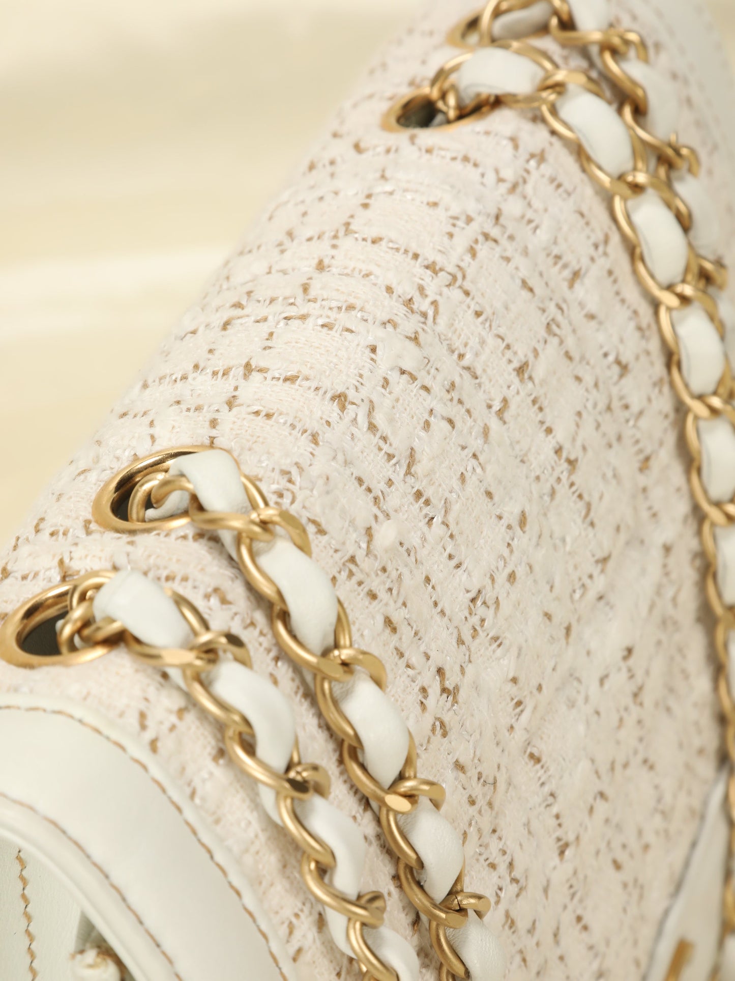Chanel Tweed Square Flap Bag