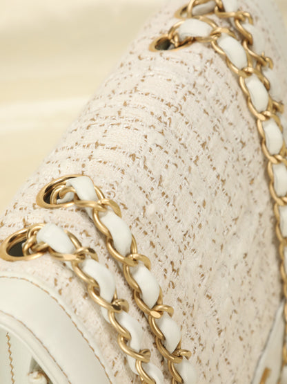 Chanel Tweed Square Flap Bag