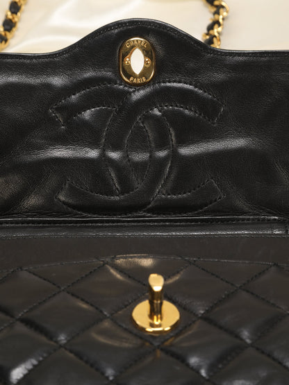 Chanel Two-Tone Quilted Mini Flap Bag