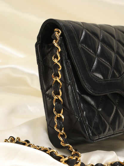 Chanel Two-Tone Quilted Mini Flap Bag