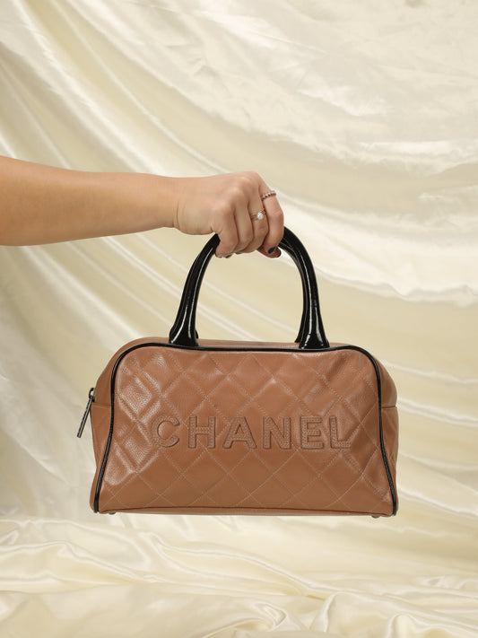 Chanel Caviar Bowler Bag