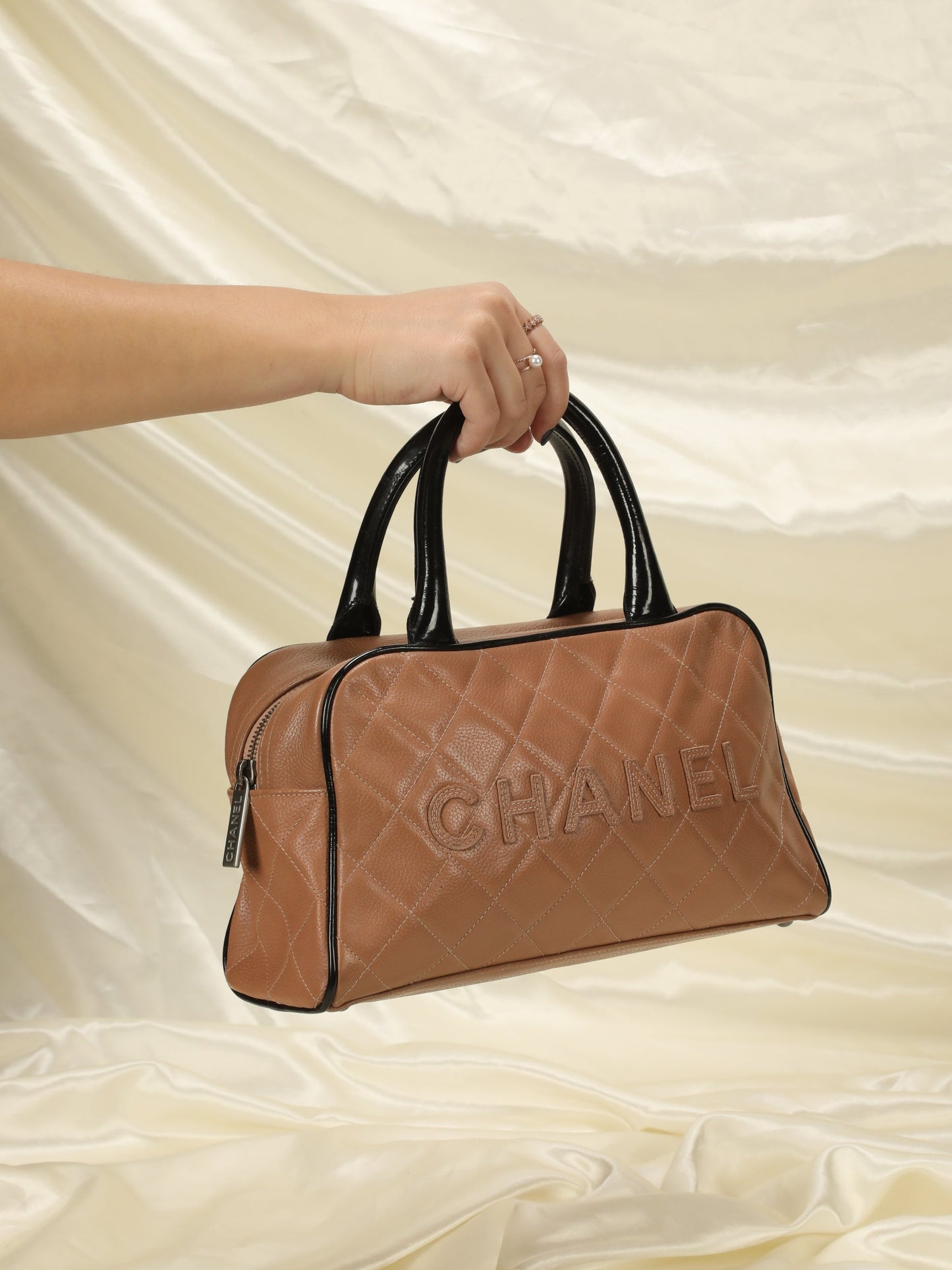 Chanel Caviar Bowler Bag